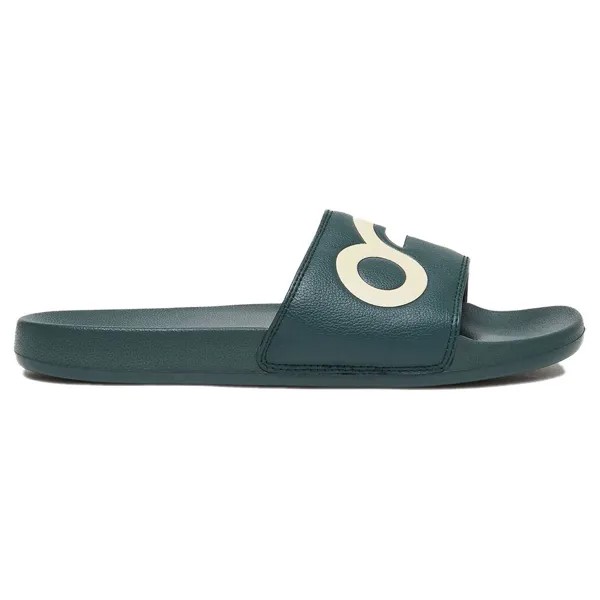 Шлепанцы Oakley B1B Slide 2.0, зеленый