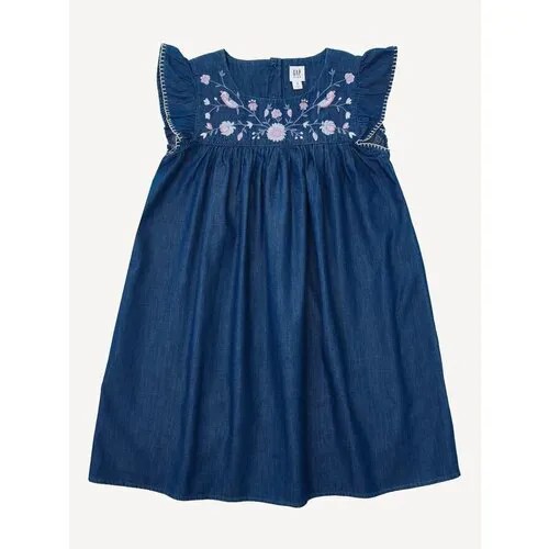 Платье GAP, размер 6-7 лет, синий
