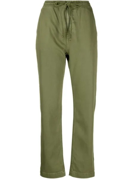 Essentiel Antwerp зауженные джинсы с кулиской, зеленый