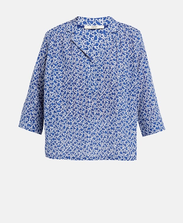 Рубашка блузка Esprit, цвет Slate Blue