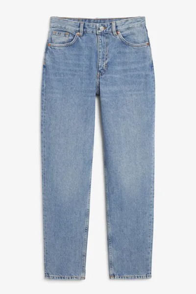 Высокие джинсы Monki Taiki, синий