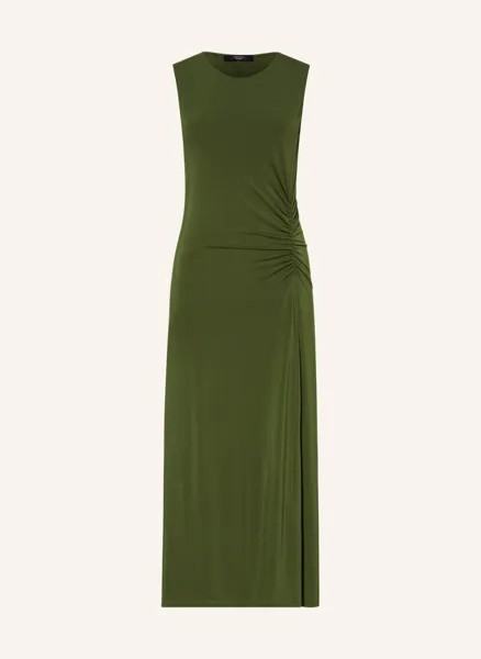Платье WEEKEND MaxMara PALMAS, темно-зеленый