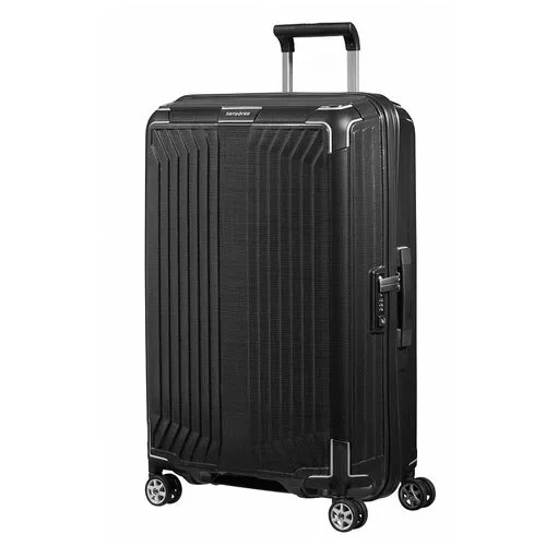 Чемодан Samsonite, 75 л, размер M, черный