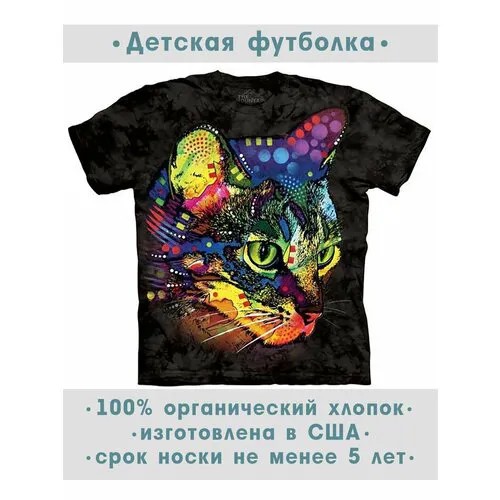 Футболка The Mountain, размер S-Y, черный
