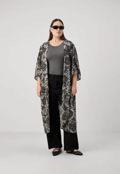 Легкая куртка CARMELDON HOWDY LIFE 3/4 KIMONO ONLY Carmakoma, черный