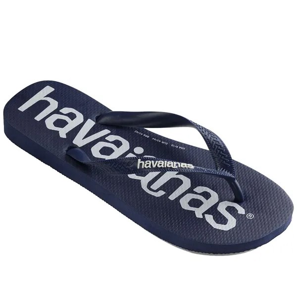 Шлепанцы Havaianas Top Logomania, синий