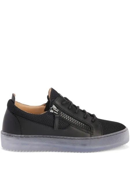 Кроссовки Giuseppe Zanotti Mesh, черный/серый