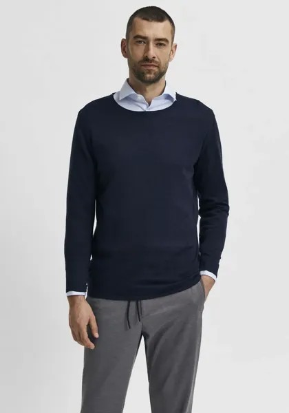 Свитер с круглым вырезом SELECTED HOMME 