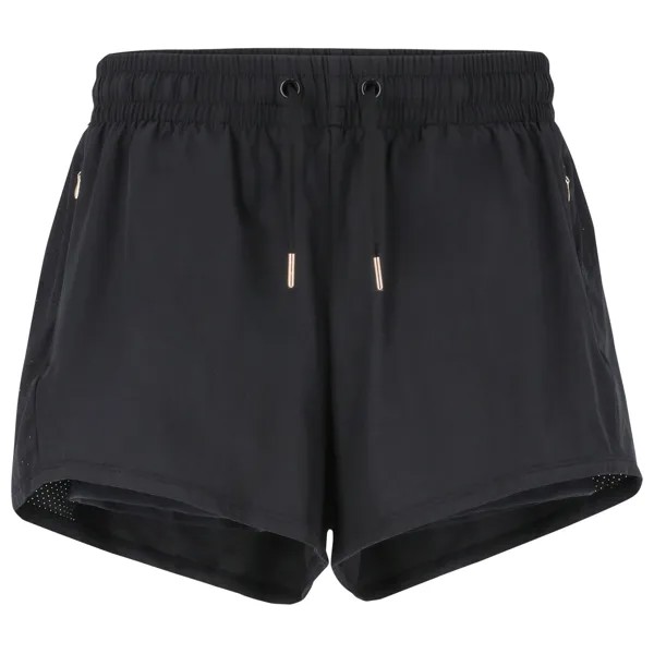 Шорты для бега Endurance Women's Eslaire 2 in 1 Shorts, черный