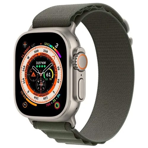 Ремешок силиконовый Apple Watch Ocean Band Midnight (Тёмная ночь) ONE Size 49mm (42mm; 44mm; 45mm) MQEE3ZM/A