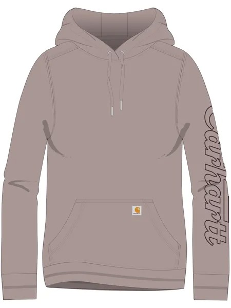 Толстовка CARHARTT Kapuzen, цвет altrosa