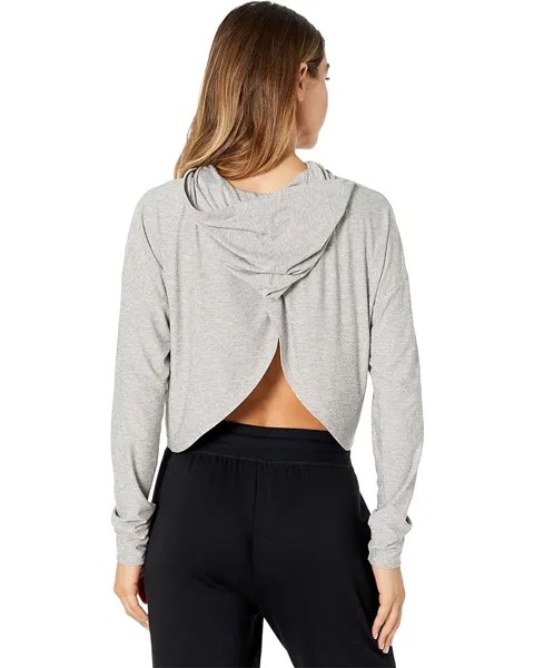 Худи Beyond Yoga Featherweight Don't Look Back Hoodie, цвет Silver Mist