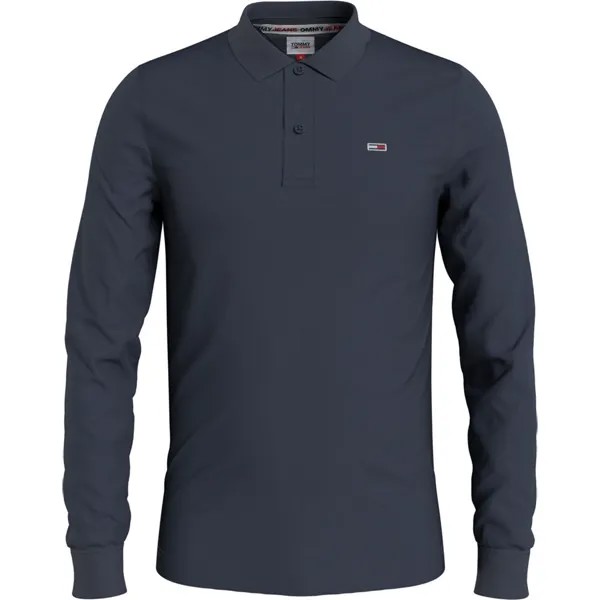 Поло с длинным рукавом Tommy Hilfiger DM0DM12423, синий