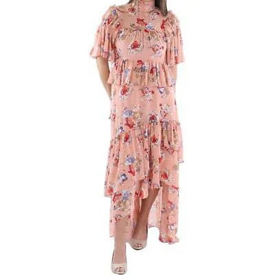 Женское многоярусное платье макси Jamie с цветочным принтом Cinq a Sept BHFO 6890