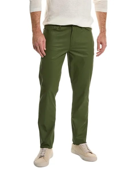 Брюки стандартного кроя John Varvatos, зеленый