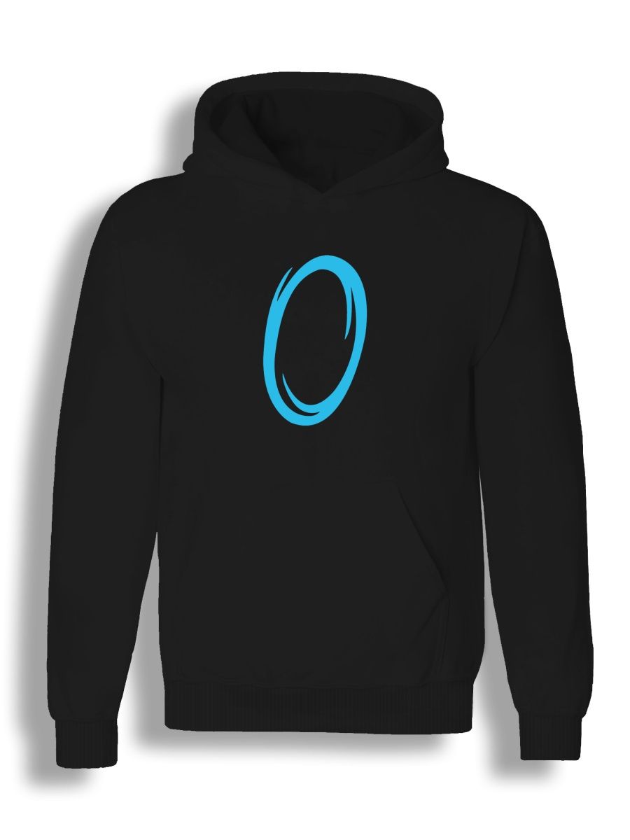Худи унисекс СувенирShop Portal/Портал/Головоломка 15 черное XL