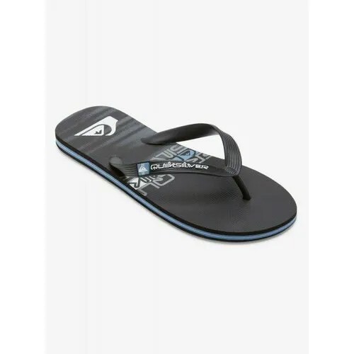 Шлепанцы Quiksilver, размер 7, Black/Black/Blue