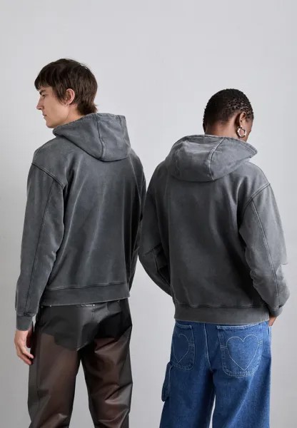 Толстовка The S Word Unisex Carne Bollente, стираная черная