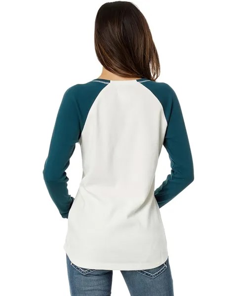 Топ Ariat Spirited Soul Top, цвет Coconut Milk/Reflecting Pond