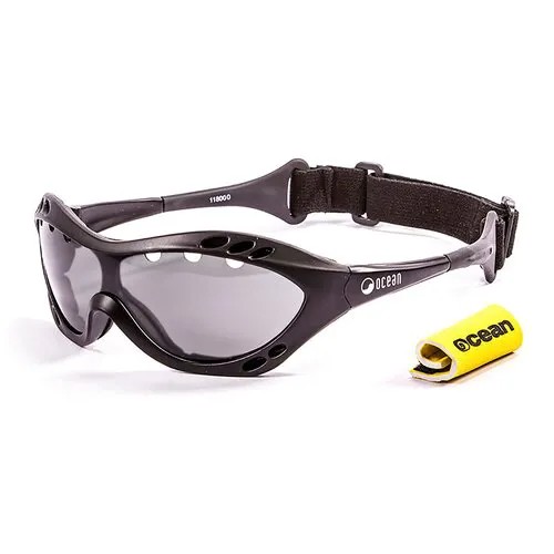 Солнцезащитные очки OCEAN OCEAN Costa Rica Matt Black / Grey Polarized lenses, черный