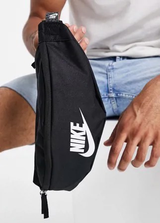 Черная сумка-кошелек на пояс Nike Heritage-Черный цвет