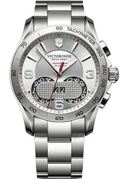 Швейцарские наручные  мужские часы Victorinox Swiss Army 241704. Коллекция Chrono Classic
