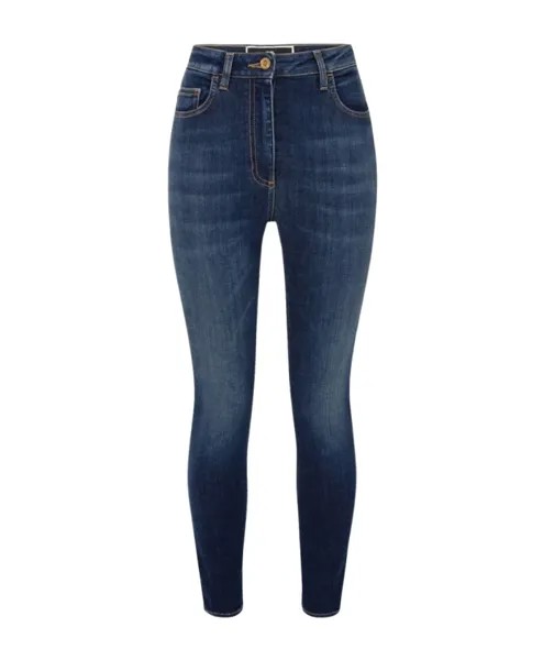 Узкие джинсы Elisabetta Franchi, синий
