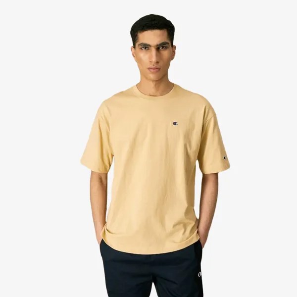 Футболка Crewneck T-Shirt 'Yellow' Champion, желтый
