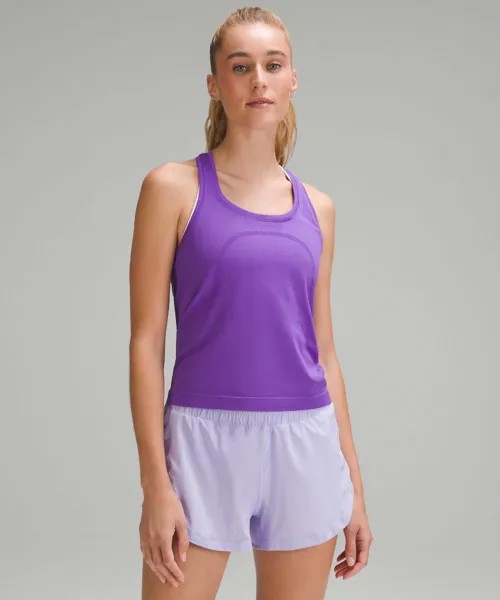 Майка Swiftly Tech Racerback 2.0 Lululemon, фиолетовый