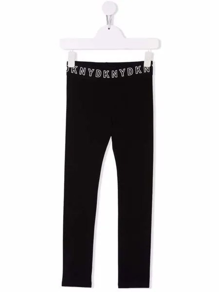 Dkny Kids легинсы с логотипом