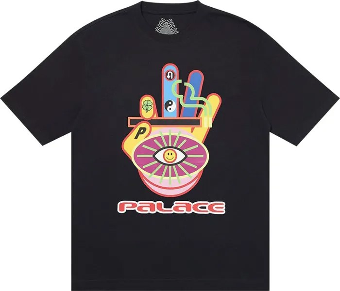Футболка Palace Hippy Cig T-Shirt 'Black', черный