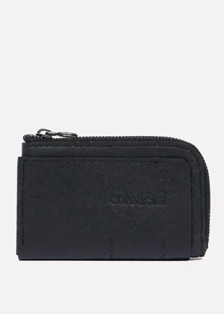 Кошелек Cote&Ciel Zippered Recycled Leather, цвет чёрный