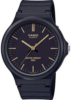Японские наручные  мужские часы Casio MW-240-1E2VEF. Коллекция Analog