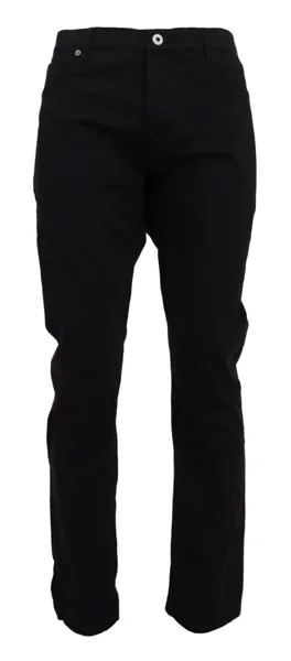 Джинсы BRIAN DALES Черные хлопковые эластичные винтажные мужские брюки из денима s.W29 350 долларов США