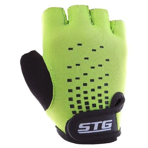 Перчатки STG, размер M, черный, зеленый