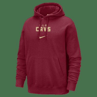 Худи Nike Cleveland Cavaliers Club Fleece City Edition, цвет Team Crimson