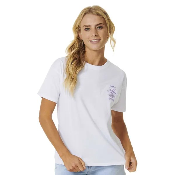 Футболка Rip Curl Icons Of Surf Relaxed, белый
