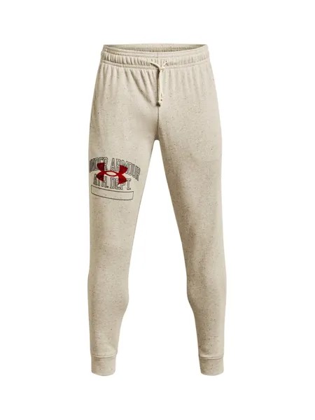 Зауженные тренировочные брюки Under Armour, пестрый бежевый