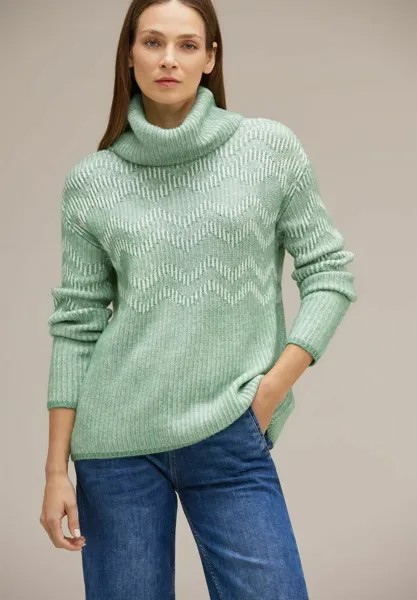 Вязаный свитер ROLLKRAGEN Street One, цвет grün