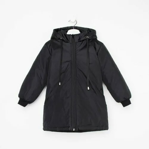 Куртка, размер 34, черный