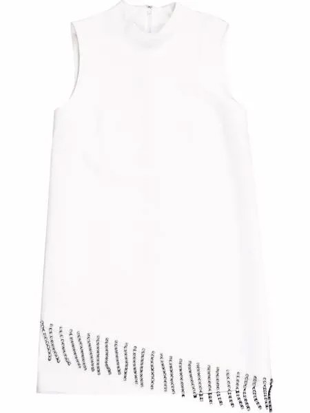 Christopher Kane платье-трапеция с кристаллами