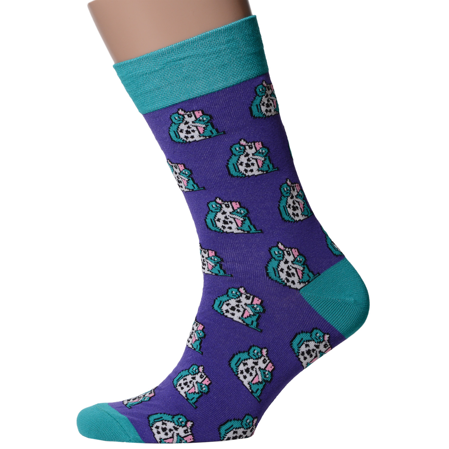 Носки MoscowSocksClub nm-281 фиолетовые 27 (41-43)