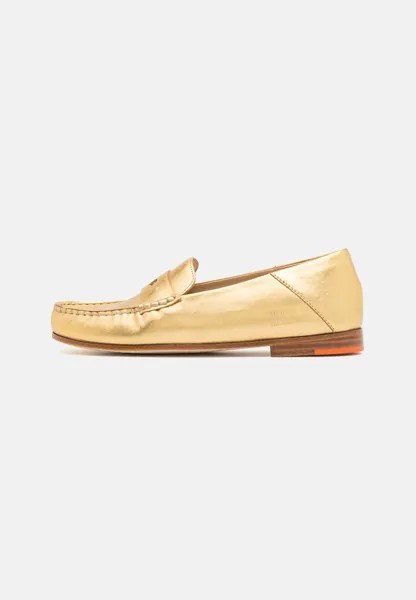 Мокасины THEA 3 Melvin & Hamilton, цвет gold/beige/fuxia