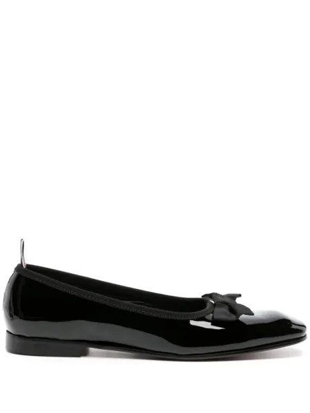 Лакированные балетки Opera Thom Browne, черный