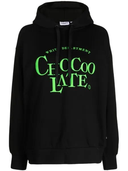 Худи с вышитым логотипом CHOCOOLATE, черный