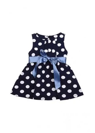 Платье Mini Maxi, модель 1252, цвет синий, размер 104