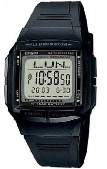 Японские наручные  мужские часы Casio DB-36-1A. Коллекция Digital