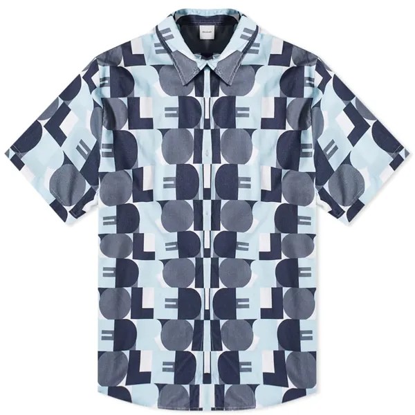 Рубашка Drôle de Monsieur Geo Print Vacation Shirt