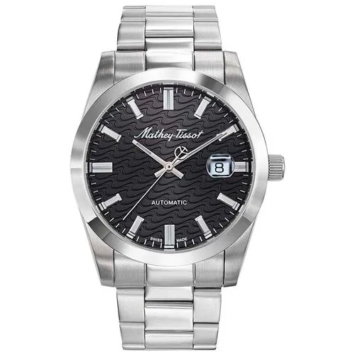 Наручные часы Mathey-Tissot Mathy Швейцарские механические H1450ATAN, серебряный