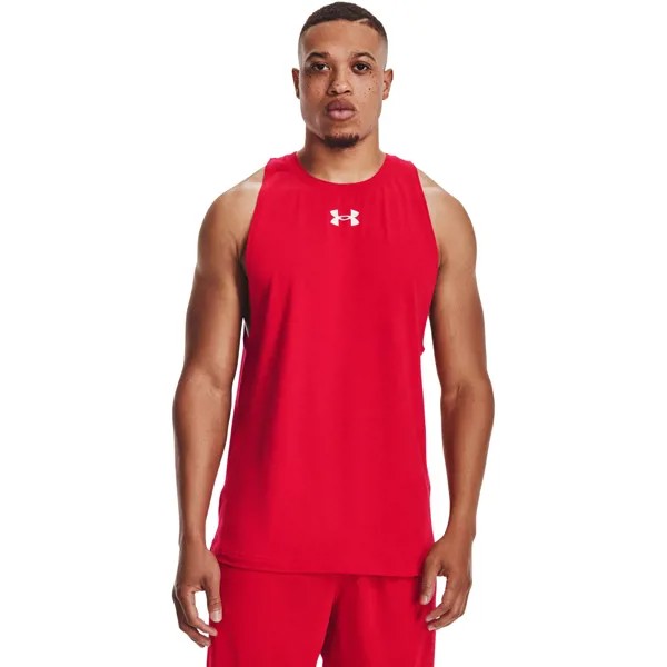 Майка мужская Under Armour 1361901 красная 50-52 RU